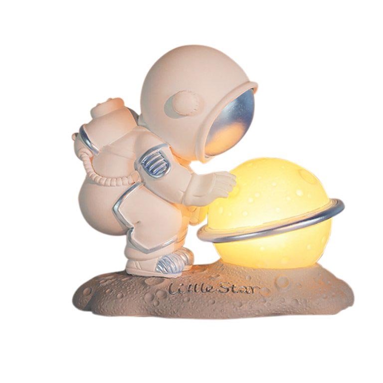 Lampara De Mesa Noche Astronauta - Homecity