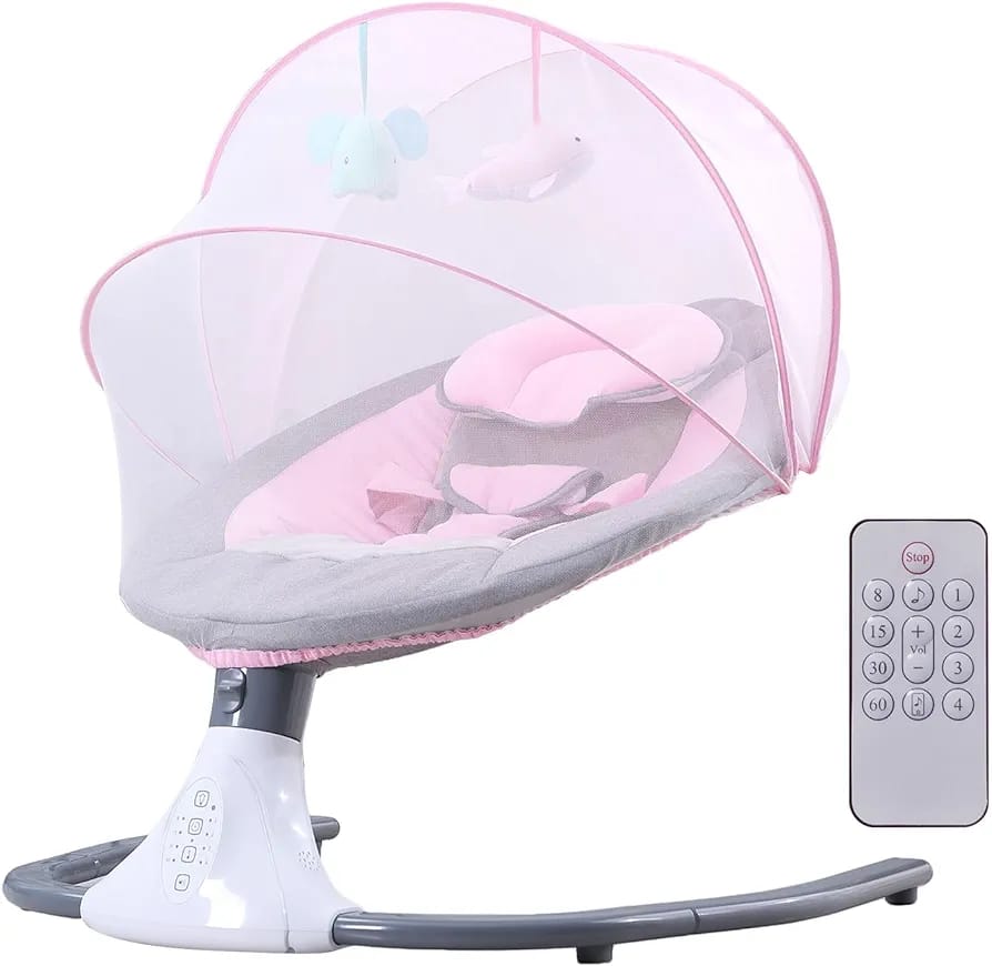 Silla Eléctrica Para Bebe Top Rosa - Homecity