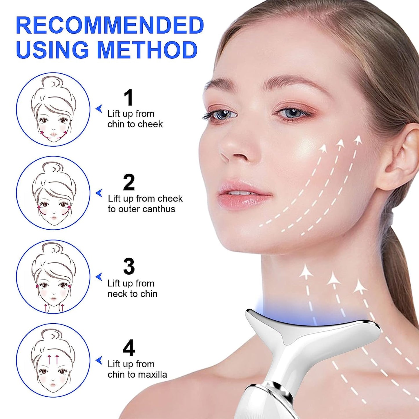 Masajeador Facial Inalámbrico Recargable
