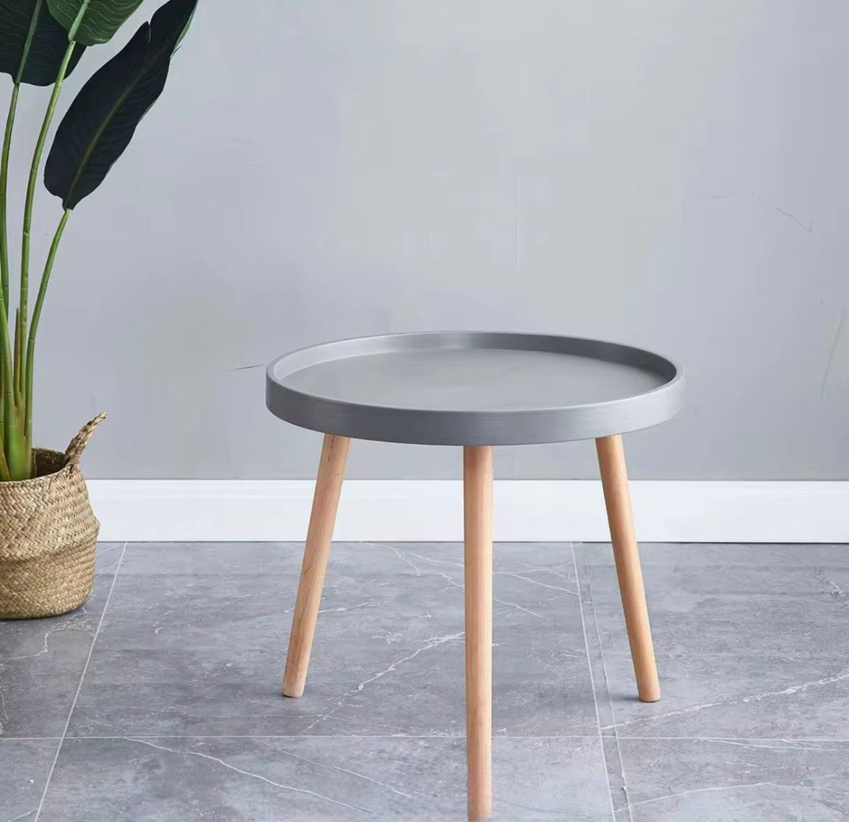 Mesa Auxiliar Redonda Pequena
