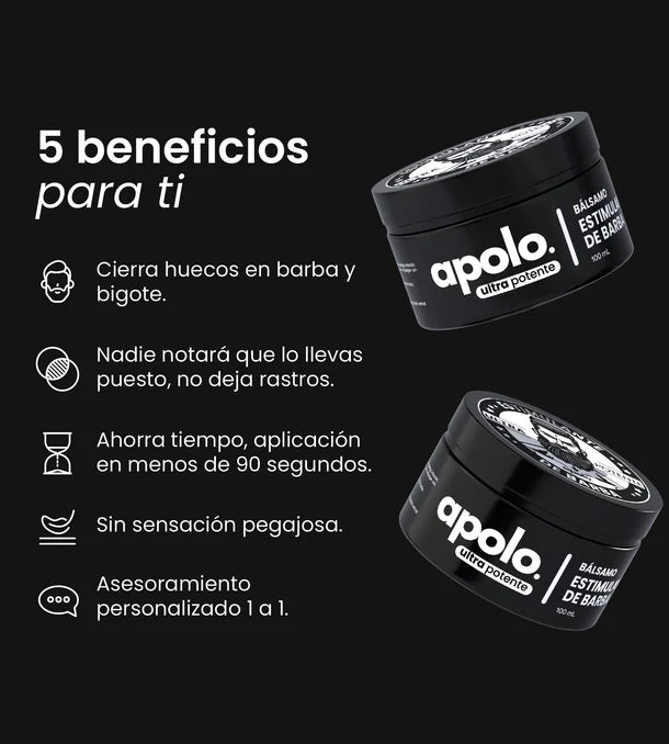 Estimulante de Barba Apolo
