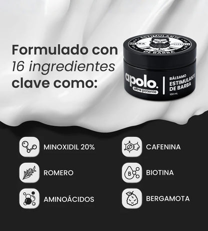 Estimulante de Barba Apolo