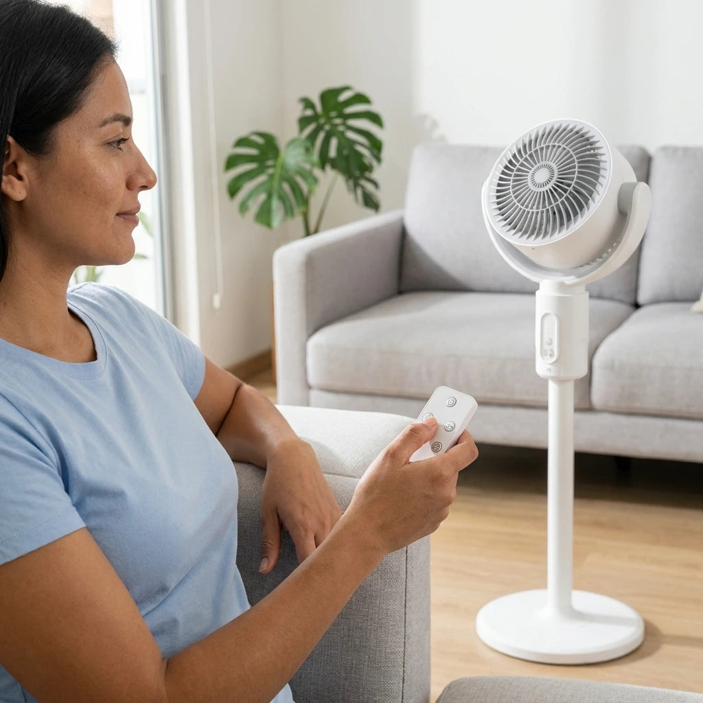Ventilador Inteligente con Control Remoto