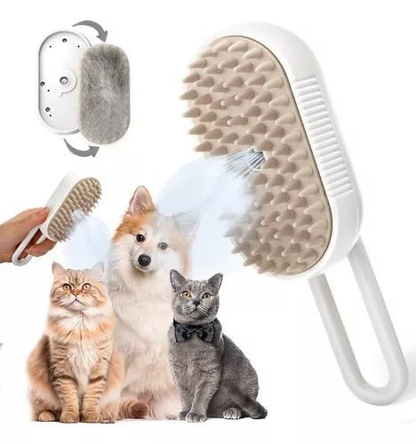 Cepillo A Vapor Eléctrico Para Mascotas - Homecity