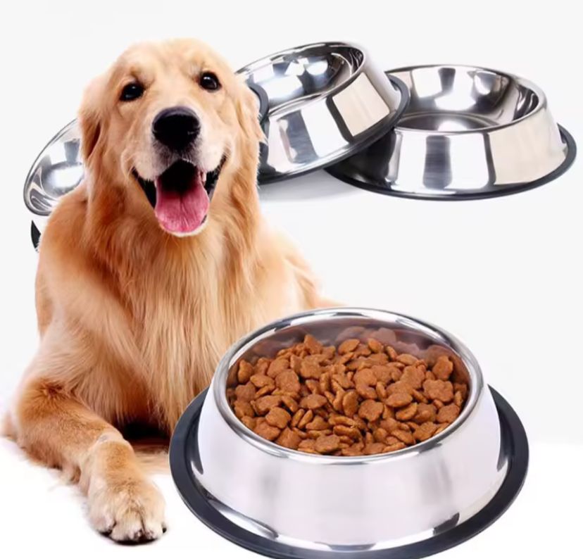 Comedero Metalico Antideslizante mascota - Homecity
