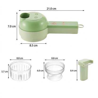 Cortador y Picador Eléctrico 4 En 1 - Homecity