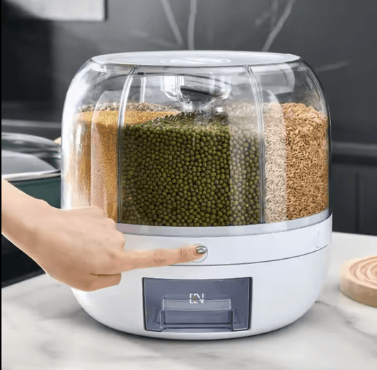 Dispensador Giratorio de Granos 6P - Homecity