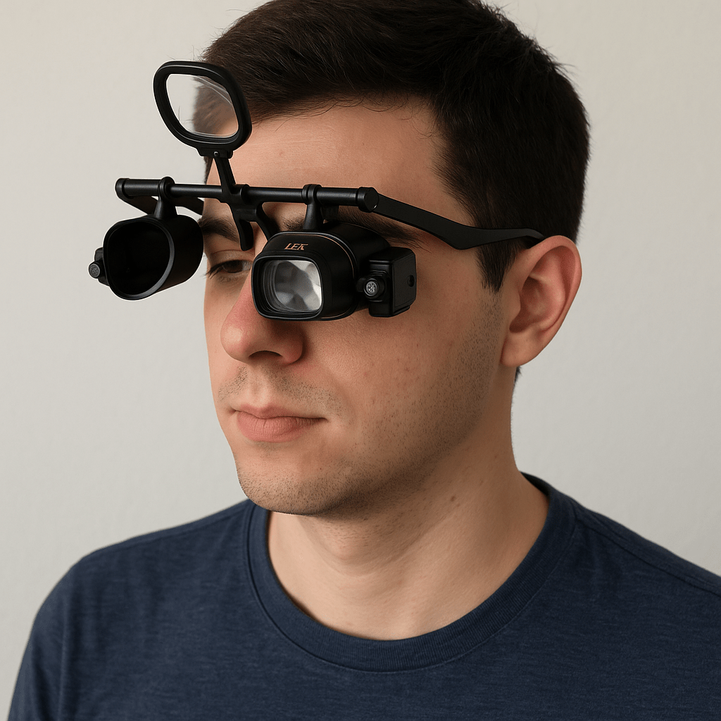 Gafa Lupa 4 Lentes Led - Homecity