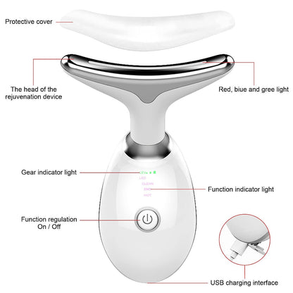 Masajeador Facial Inalámbrico Recargable - Homecity