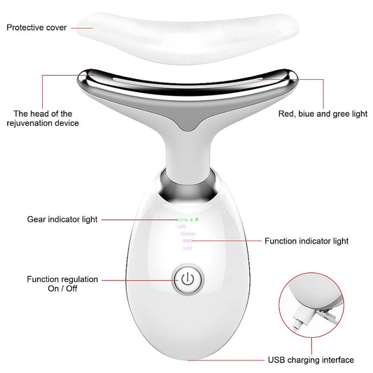 Masajeador Facial Inalámbrico Recargable - Homecity