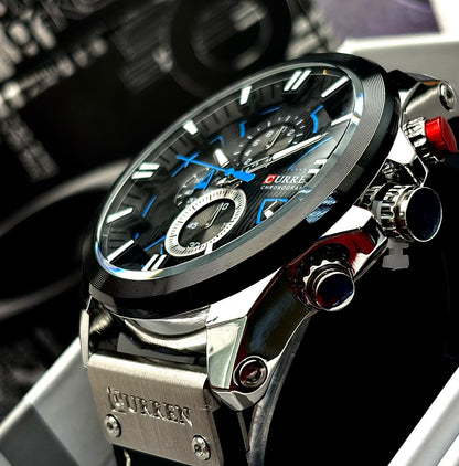 Reloj Curren Hombre Pulso Cuero - Homecity