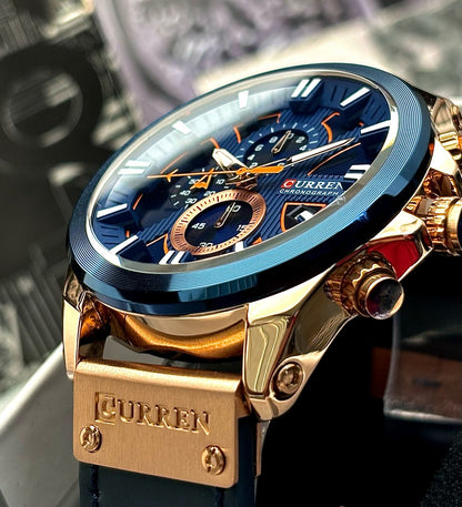Reloj Curren Hombre Pulso Cuero - Homecity